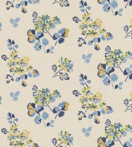 Forest Flower Wallpaper by GP & J Baker Blue/Green