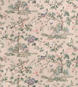 Forest Lodge Wallpaper by Thibaut Apricot