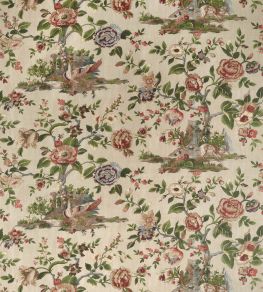 Forest Lodge Fabric by Thibaut Flax