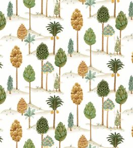 Foresta Fabric by Osborne & Little Olive/Gold Foresta Fabric by Osborne & Little Olive/Gold