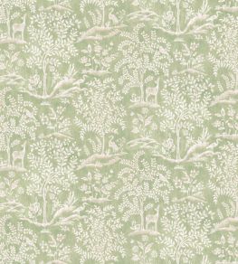 Foret Fabric by Nina Campbell Sage