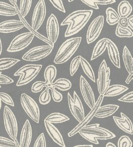 Forget Me Not Fabric by Casamance Pierre Bleue Forget Me Not Fabric by Casamance Pierre Bleue