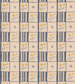 Forget-Me-Not Fabric by GP & J Baker Indigo Forget-Me-Not Fabric by GP & J Baker Indigo