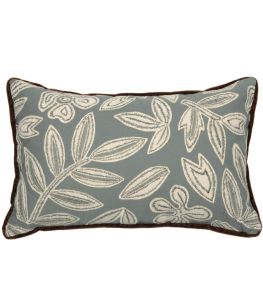 Forget Me Not Cushion 30 x 50cm by Maison Casamance Pierre Bleue Forget Me Not Cushion 30 x 50cm by Maison Casamance Pierre Bleue