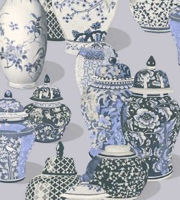 Fragile Wallpaper by Eijffinger Blue Fragile Wallpaper by Eijffinger Blue