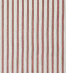 Frances Stripe Fabric by Colefax and Fowler Tomato