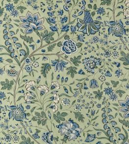 Francois Fabric by Anna French Green and Blue