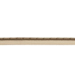 Francoise Cord with Tape Trimming by Samuel & sons Latte
