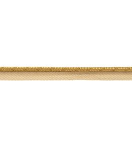 Francoise Cord with Tape Trimming by Samuel & sons Ocher Francoise Cord with Tape Trimming by Samuel & sons Ocher