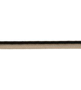 Francoise Cord with Tape Trimming by Samuel & sons Onyx
