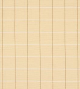 Frannie Windowpane Fabric by Schumacher Camel