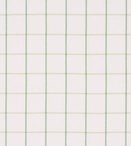 Frannie Windowpane Fabric by Schumacher Leaf Green Frannie Windowpane Fabric by Schumacher Leaf Green