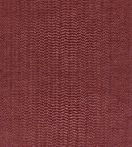 Fresco Herringbone Fabric by Ian Mankin Claret
