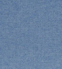 Fresco Herringbone Fabric by Ian Mankin Indigo Fresco Herringbone Fabric by Ian Mankin Indigo