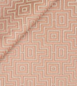 Fret Maze Fabric by Jim Thompson Blossom Fret Maze Fabric by Jim Thompson Blossom