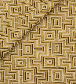 Fret Maze Fabric by Jim Thompson Topaz Fret Maze Fabric by Jim Thompson Topaz