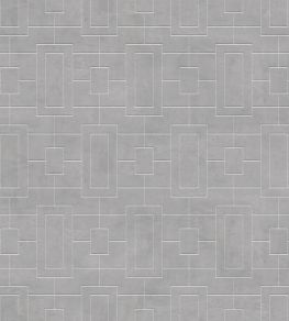 Fretwork Wallpaper by Coordonne Concrete Fretwork Wallpaper by Coordonne Concrete