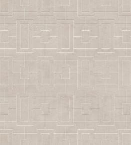 Fretwork Wallpaper by Coordonne Limestone Fretwork Wallpaper by Coordonne Limestone