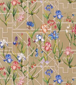Fretwork Garden Wallpaper by Christian Lacroix Or Fretwork Garden Wallpaper by Christian Lacroix Or