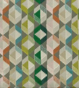 Freya Fabric by Osborne & Little Emerald/Chartreuse/Peacock Freya Fabric by Osborne & Little Emerald/Chartreuse/Peacock