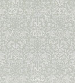 Fritillerie Embroidery Fabric by GP & J Baker Aqua