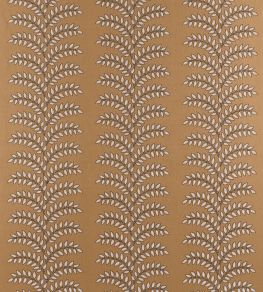 Frondescence Embroidery Fabric by Anna French Copper Frondescence Embroidery Fabric by Anna French Copper