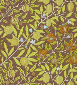 Fruit Wallpaper by Morris & Co Chocolate Fruit Wallpaper by Morris & Co Chocolate