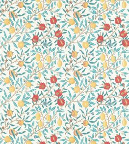 Fruit Fabric by Morris & Co Green Indigo / Madder Fruit Fabric by Morris & Co Green Indigo / Madder
