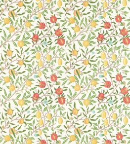 Fruit Fabric by Morris & Co Leaf Green / Madder Fruit Fabric by Morris & Co Leaf Green / Madder
