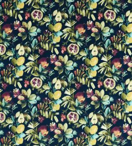 Fruta Velvet Fabric by Studio G Midnight