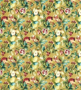 Fruta Velvet Fabric by Studio G Ochre