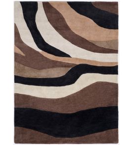 Fuji Rug by Elitis Chocolat Fuji Rug by Elitis Chocolat