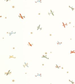 Funny Planes Wallpaper by Caselio Multicouleurs Funny Planes Wallpaper by Caselio Multicouleurs