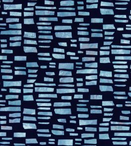 Fusion Flock Wallpaper by 1838 Wallcoverings Blue Dusk Fusion Flock Wallpaper by 1838 Wallcoverings Blue Dusk