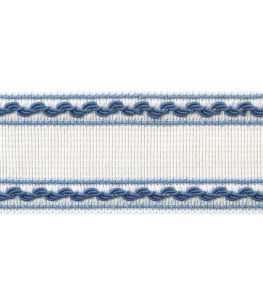 Gabrielle Tape Trimming by Thibaut French Blue and Sky