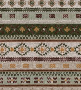 Gaisstein Fabric by MINDTHEGAP Dark Green/Light Green/Burgundy Gaisstein Fabric by MINDTHEGAP Dark Green/Light Green/Burgundy