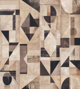 Galaxy Mural by Thibaut Graphite and Champagne Galaxy Mural by Thibaut Graphite and Champagne
