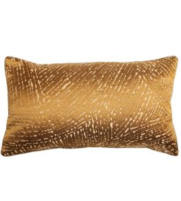 Galerie Cushion 30 x 50cm by Maison Casamance Ocre Galerie Cushion 30 x 50cm by Maison Casamance Ocre