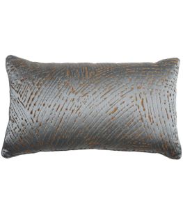 Galerie Cushion 30 x 50cm by Maison Casamance Pierre Bleue