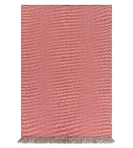 Garden Layers Diagonal Rug by GAN Almond-Red Garden Layers Diagonal Rug by GAN Almond-Red