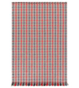 Garden Layers Tartan Rug by GAN Blue