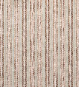 Garden Stripe Fabric by Travers Rust