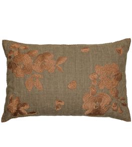 Gardenia Cushion 40 x 60cm by Maison Casamance Blush Gardenia Cushion 40 x 60cm by Maison Casamance Blush