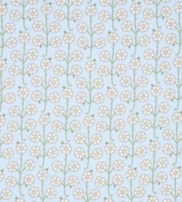 Gardenia Fabric by Schumacher Egg Blue Gardenia Fabric by Schumacher Egg Blue