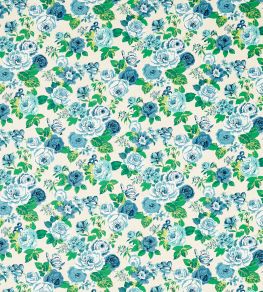 Genevieve Fabric by Clarke & Clarke Cobalt