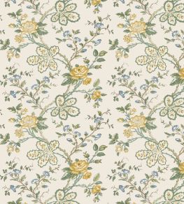 Genevieve Wallpaper by Nina Campbell Yellow/Sage/Ivory Genevieve Wallpaper by Nina Campbell Yellow/Sage/Ivory