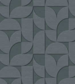 Geometric Arches Wallpaper by Eijffinger Indigo Geometric Arches Wallpaper by Eijffinger Indigo