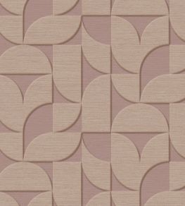 Geometric Arches Wallpaper by Eijffinger Rose Geometric Arches Wallpaper by Eijffinger Rose