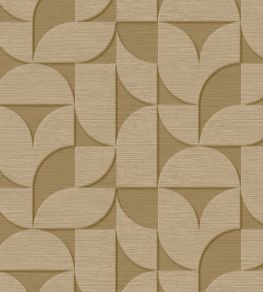 Geometric Arches Wallpaper by Eijffinger Sand Geometric Arches Wallpaper by Eijffinger Sand