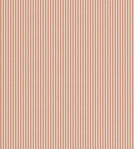 George Ticking Fabric by George & Minnie Terracotta